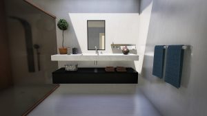 Baño limpio
